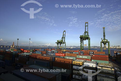  Containers - Seaport  - Rio de Janeiro city - Rio de Janeiro state (RJ) - Brazil