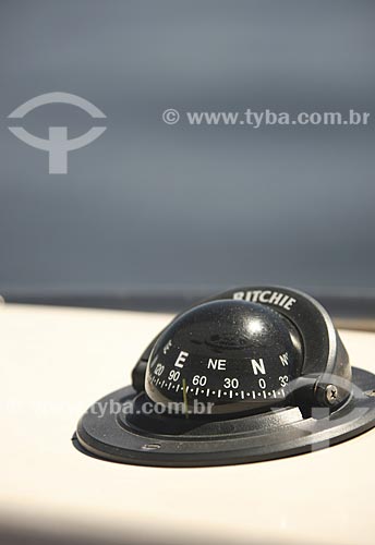  Subject: Detail of Compass / Place: Rio de Janeiro City - Rio de Janeiro State - Brazil / Date: February 2009 