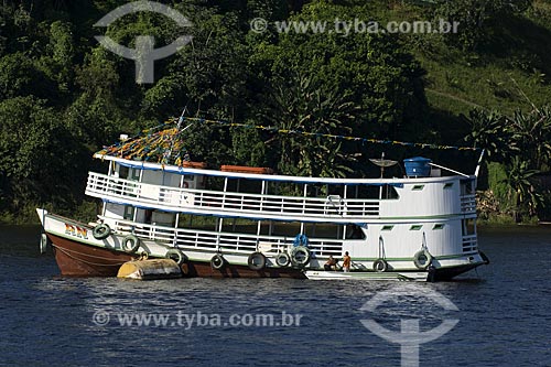  Subject: Transport boat - Black River (Rio Negro) / Place: Manaus City - Amazonas State - Brazil / Date: June 2007 