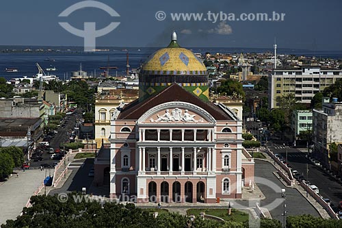  Subject: View of Amazon Theater (Teatro Amazonas) / Place: Manaus City - Amazonas State - Brazil / Date: June 2007 