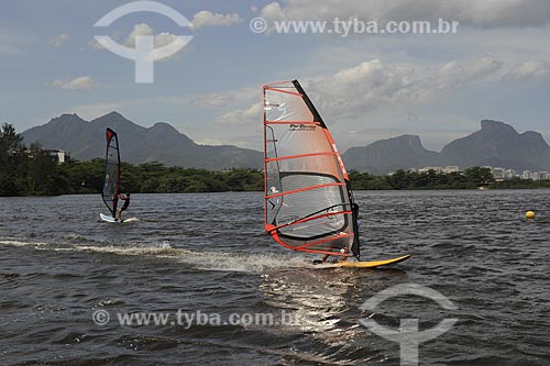  Subject: Windsurf - Marapendi Lake / Place: Barra da Tijuca Neighbourhood - Rio de Janeiro City - Rio de Janeiro State - Brazil / Date: November 2008 