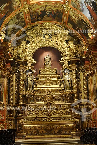  Subject: Interior of the Monastery of Saint Benedict (Mosteiro de Sao Bento) / Place: Rio de Janeiro City - Rio de Janeiro State - Brazil / Date: November 2008 