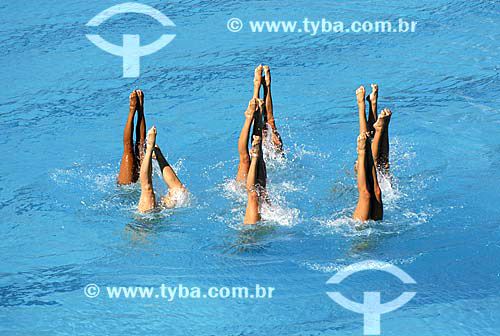 Subject: Synchronized Swimming / Place: Rio de Janeiro City - Rio de Janeiro State - Brazil / Date: June 2006 