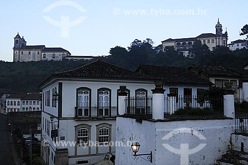  Subject: Old Houses / Place: Ouro Preto City - Minas Gerais State - Brazil / Date: April 2009 