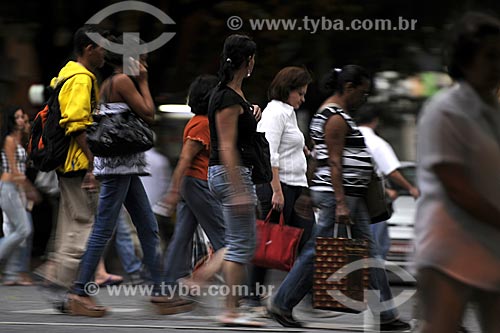  Subject: People - Pedestrian / Place: Belo Horizonte City - Minas Gerais State - Brazil / Date: April 2009 