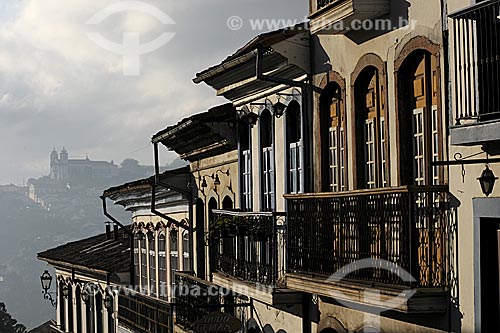  Subject: Old Houses / Place: Ouro Preto City - Minas Gerais State - Brazil / Date: April 2009 