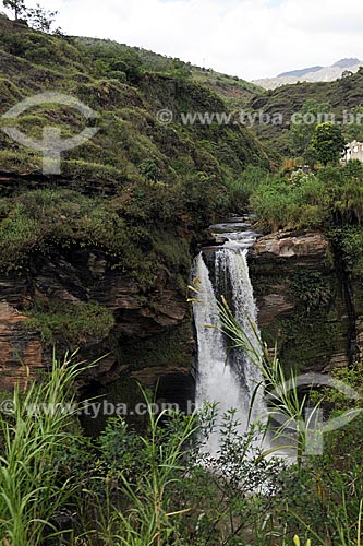  Subject: Funil Waterfall / Place: Ouro Preto City - Minas Gerais State - Brazil / Date: April 2009 