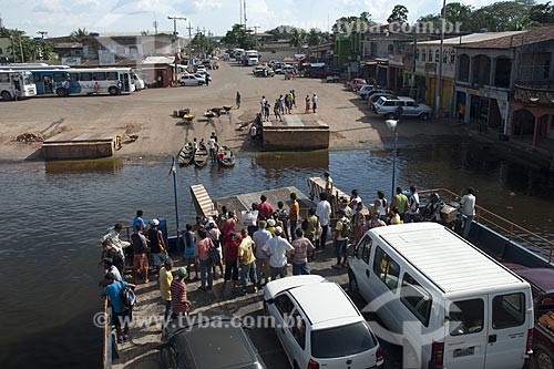  Subject: Car ferry in Cacau Pirera, next to Manaus / Place: Manacapuru city - Amazonas state - Brazil / Date: July 2007 
