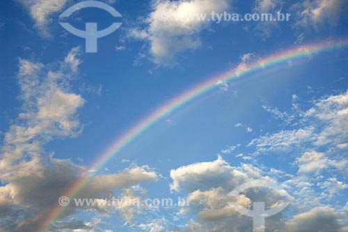  Subject: Rainbow in a lake in Anavilhanas Ecological Station archipelago (ESEC Anavilhanas) / Place: Rio Negro - Amazonas state - Brazil / Date: July 2007 