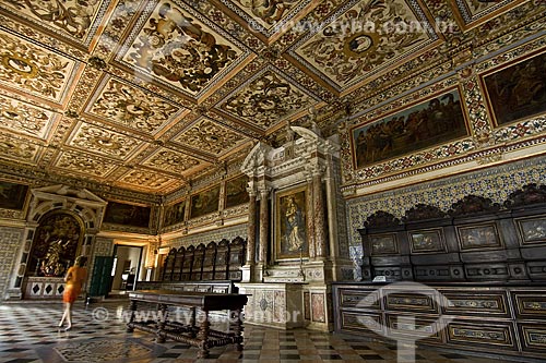  Subject: Interior of Basilik Cathedral / Place: Salvador City - Bahia State - Brazil / Date: February 2006 