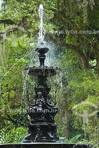  Subject: Fountain at Botanical Garden / Place: Rio de Janeiro City - Rio de Janeiro State - Brazil / Date: December 2008 