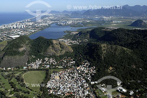  Subject: Aerial view of Barra da Tijuca / Place: Rio de Janeiro City - Rio de Janeiro State - Brazil / Date: June 2008 