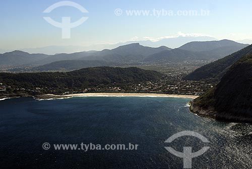  Subject: Aerial view of Itacoatiara Beach / Place: Niteroi City - Rio de Janeiro State - Brazil / Date: June 2008 