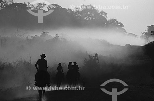  Assunto: The Trans-Amazonian highway / Place: Amazonas state - Brazil / Date: 80`s 