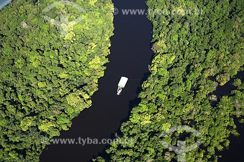  Subject: Aerial view of Anavilhanas Ecological Station (ESEC) / Place: Rio Negro (Black River) - Amazonas State - Brazil / Date: June 2007 