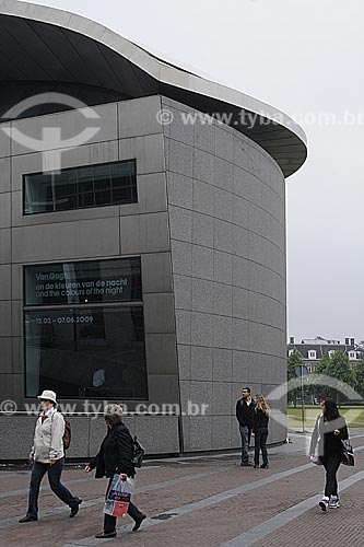  Subject: Van Gogh Museum - New wing facade; projected by the Architect Kisho Kurokawa / Place: Amsterdam - Netherlands / Date: May 2009 