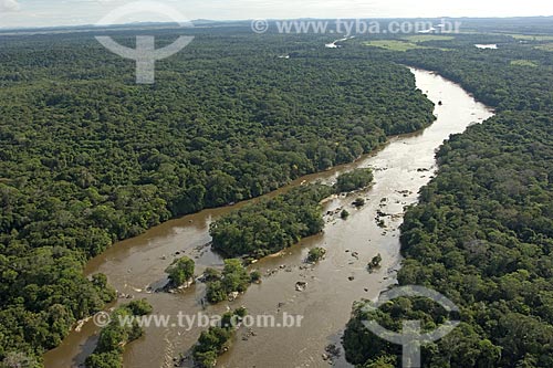 Subject: Uraricoera river, in Maraca Island / Place: Roraima state - Brazil / Date: Janeiro de 2006 