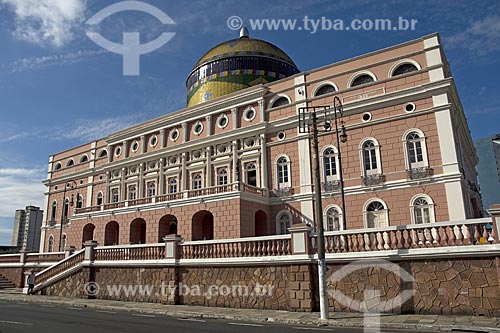  Subject: Teatro Amazonas (Amazonas Theatre) / Place: Manaus city - Amazonas state - Brazil / Date: June 2006 