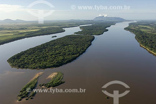  Subject: Rio Branco (Branco river) and the gallery forest / Place: Roraima state - Brazil / Date: January 2006 