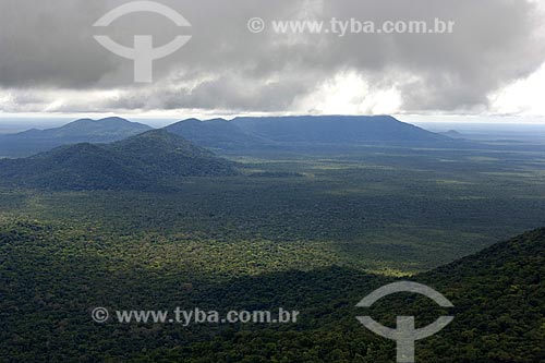  Subject: Eastern Mocidade ridge foothills, covered by the Amazon upland forest in Mocidade Ridge National Park / Place: Roraima state - Brazil / Date: January 2006 