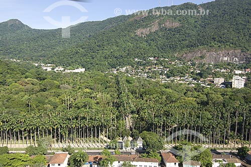  Subject: Aerial view of Rio de Janeiro Botanical Garden / Place: Rio de Janeiro city - Rio de Janeiro state - Brazil / Date: December 2006 