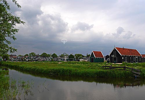  Typical houses of Zaanse Schans - Amsterdam - Netherlands 