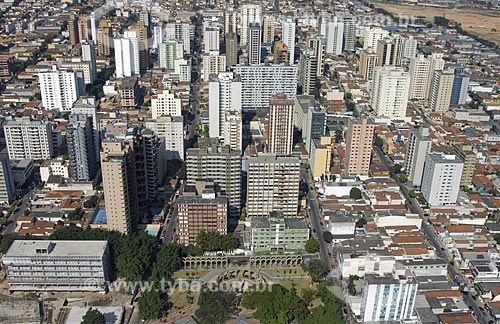  Subject: Aerial view of Sao Caetano do Sul City - Goias Avenue / Place: Sao caetano do Sul City - Sao Paulo State - Brazil / Date: May 2008 