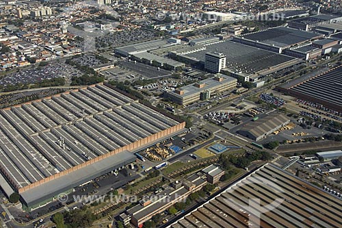  Subject: Aerial View of Mercedes-Benz Plant / Place: Sao Bernardo do Campo City - Sao Paulo State - Brazil / Date: May 2008 