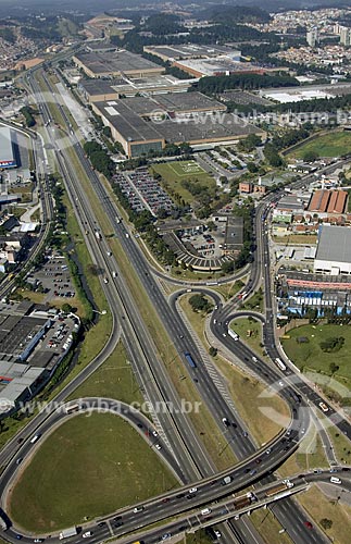  Subject: Aerial View of Volkswagen Plant / Place: Sao Bernardo do Campo City - Sao Paulo State - Brazil / Date: May 2008 