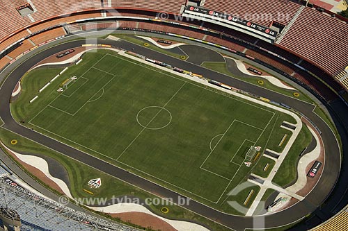  Subject: Aerial view of Morumbi Stadium / Place: Sao Paulo City - Sao paulo State - Brazil / Date: May 2008 