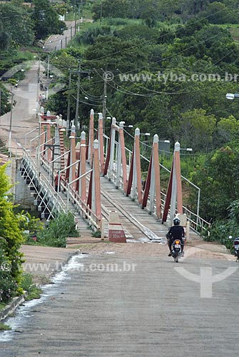  Subject: Wooden bridge over the Ponte Alta River / Place: Ponte Alta do Tocantins City - Tocantins State - Brazil / Date: February 2007 