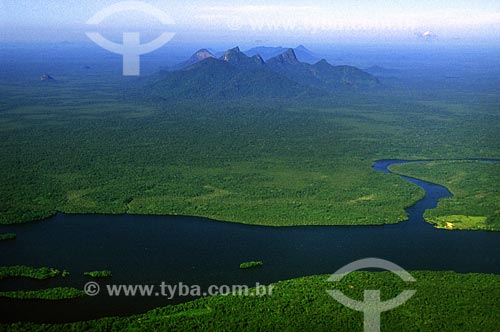  Subject: Bela Adormecida Ridge and Curicuriari river / Place: Sao Gabriel da Cachoeira city - Amazonas state - Brazil / Date: March, 2009 