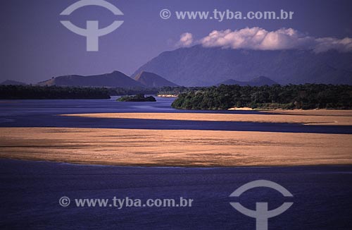  Subject: Sandbanks formed during the dryseason of Branco river / Place: Boa Vista city - Roraima state - Brazil / Date: July, 2005 