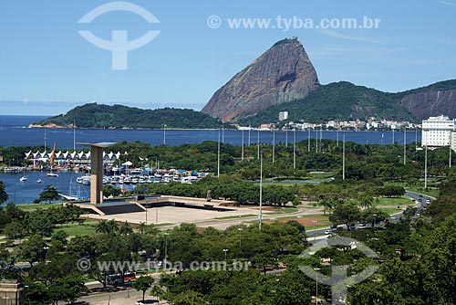  Subject: View Flamengo Park with Suggar Loaf in the background / Place: Rio de Janeiro City - Rio de Janeiro State - Brazil / Date: March 2009 