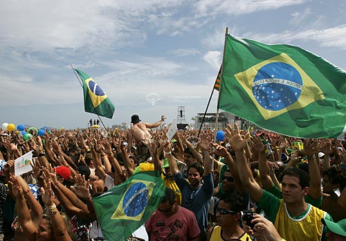  Celebration for the Victory of Rio de Janeiro as the host for the Olympic games of 2016  - Rio de Janeiro city - Rio de Janeiro state (RJ) - Brazil