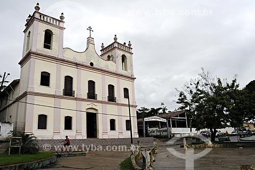  Subject: Nossa Senhra de Nazareth Church in Sao Jose square / Place: Acara city - Para state - Brazil / Date: April 2009 
