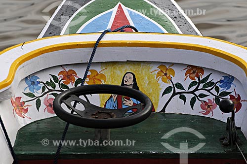  Subject: Boats for transportation of people and trade items of the Abaetetuba fair in the Maratauira river / Place: Abaetetuba city - Para state - Brazil / Date: April 2009 