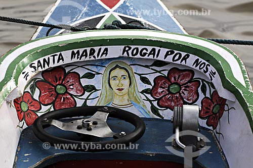  Subject: Boats for transportation of people and trade items of the Abaetetuba fair in the Maratauira river / Place: Abaetetuba city - Para state - Brazil / Date: April 2009 