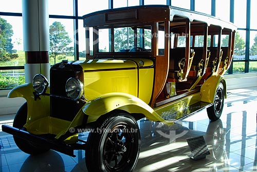  Subject: Motor Museum - Museum of Technology - small bus Chevrolet 1929/ Place: Canoas city - Rio Grande do Sul state - Brazil / Date:  February 2008 