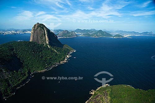  Subject: Aerial view of Sugar Loaf / Place: Rio de Janeiro city - Rio de Janeiro state - Brazil / Date: October 2009 