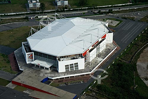  Subject: Aerial view of HSBC Arena, in Barra da Tijuca neighborhood / Place: Rio de Janeiro city - Rio de Janeiro state - Brazil / Date: October 2009 