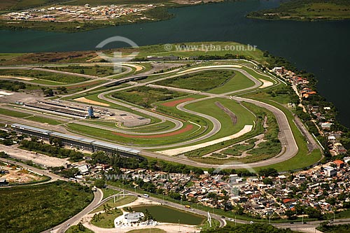  Subject: Aerial view of Nelson Piquet International Autodrome, also known as Jacarepagua Speedway / Place: Jacarepagua - Rio de Janeiro city - Rio de Janeiro state - Brazil / Date: March 2005 
