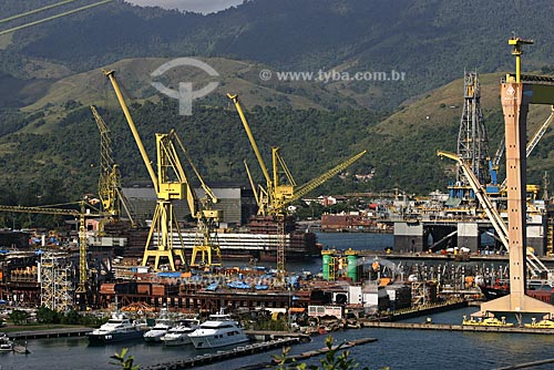  BrasFELS shipyard, subsidiary of Keppel FELS in Brazil  - Angra dos Reis city - Rio de Janeiro state (RJ) - Brazil