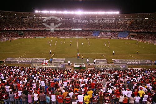  Subject: Supporters of the Flamengo soccer team at the Mario Filho stadium (Maracana) - Flamengo x Santos  / Place:  Maracana neighborhood - Rio de Janeiro city - Rio de Janeiro state - Brazil  / Date: 31/10/2009 