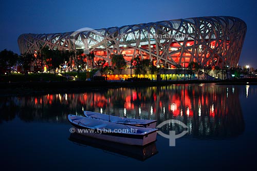  Subject: Beijing National Stadium (Known as Birds Nest)  / Place:  Beijing city - China  / Date: Agosto de 2008 