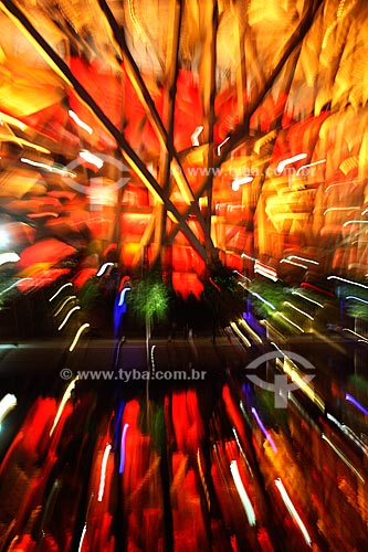  Subject: Abstract image of the Beijing National Stadium (Known as Birds Nest)  / Place:  Beijing - China  / Date: Agosto de 2008 