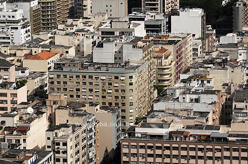  Subject: Ipanema neighborhood buildings viewed from Pavao Pavaozinho slum / Place: Rio de Janeiro city - Rio de Janeiro state - Brazil / Date: October 2009 