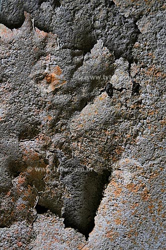  Subject: Texture in the walls of the Hotel Paineras (Tijuca National Park) / Place: Rio de Janeiro city - Rio de Janeiro state - Brazil / Date: August 2009 