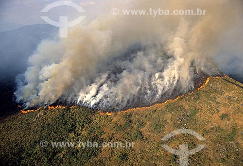  Subject: Fire in the Itatiaia National Park  / Place:  Itatiaia city - Rio de Janeiro state - Brazil  / Date:   