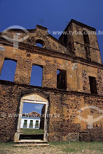  Subject: Ruins of the Matriz de Sao Matias church, in Alcantara city  / Place:  Alcantara city - Maranhao state  / Date: 2005 